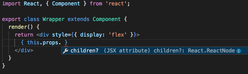 Auto-completion for children