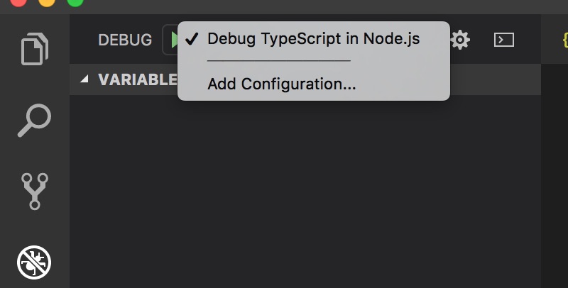 Add configuration in VSCode